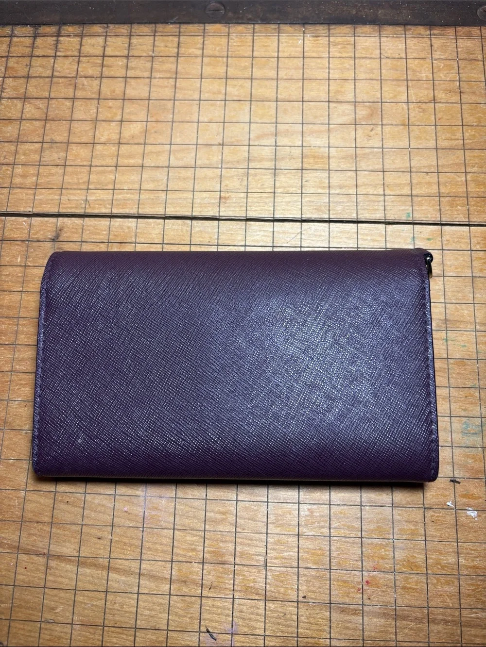3 Kate Spade Leather Wallets Cream/Beige, Pink and Eggplant Purple